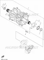 ENTRAINEMENT DE CHENILLE 1 pour Yamaha SIDEWINDER SRX LE EPS de 2024