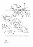 COUVERCLE LATERAL pour Yamaha XSR 700 de 2024