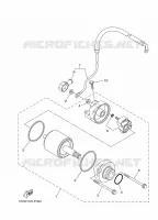 DEMARREUR pour Yamaha XSR 700 de 2024