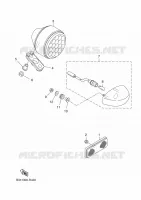 FEU ARRIERE pour Yamaha XSR 700 de 2024