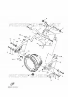 PHARE  pour Yamaha XSR 700 de 2024