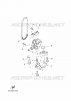 POMPE A HUILE pour Yamaha XSR 700 de 2024