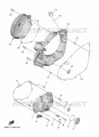 CARTER   MOTEUR 1 pour Yamaha YZ 250 F de 2024