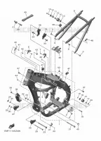 CADRE pour Yamaha YZ 250 F de 2024