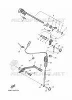 AXE DE SELECTEUR / PEDALE pour Yamaha MT-09 SP de 2024