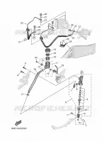 MAITRE CYLINDRE DE FREIN ARRIERE pour Yamaha MT-09 SP de 2024