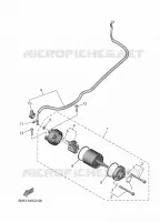 DEMARREUR pour Yamaha MT-09 SP de 2024