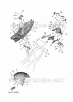 GARDE BOUE pour Yamaha MT-09 SP de 2024