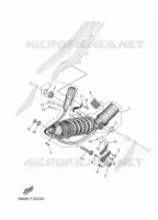 AMORTISSEUR ARRIERE pour Yamaha MT-09 SP de 2024