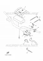 COMMODO / LEVIER pour Yamaha YZ 250 X de 2024