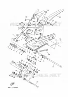 BRAS ARRIERE pour Yamaha MT-07 de 2024