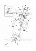 DIRECTION pour Yamaha MT-07 de 2024