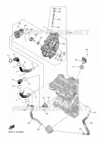 POMPE A EAU / DURITES pour Yamaha YZF-R7 de 2024