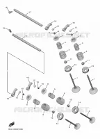 SOUPAPE pour Yamaha YZF-R1M de 2023