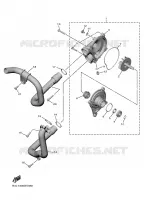 POMPE A EAU / DURITES pour Yamaha YZF-R1M de 2023
