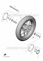 ROUE AVANT pour Yamaha YZF-R1M de 2023