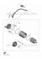 DEMARREUR pour Yamaha YZF-R1M de 2023