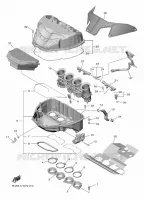 ADMISSION pour Yamaha YZF-R1M de 2023