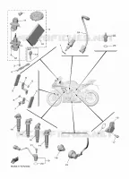 PARTIE ELECTRIQUE 1 pour Yamaha YZF-R1M de 2023