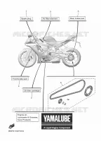 PIECES D'ENTRETIEN pour Yamaha YZF-R1M de 2023
