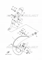 ECHAPPEMENT pour Yamaha YZ 125 Monster Energy Yamaha Racing Edition de 2023