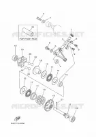 VALVE D'ECHAPPEMENT pour Yamaha YZ 125 Monster Energy Yamaha Racing Edition de 2023