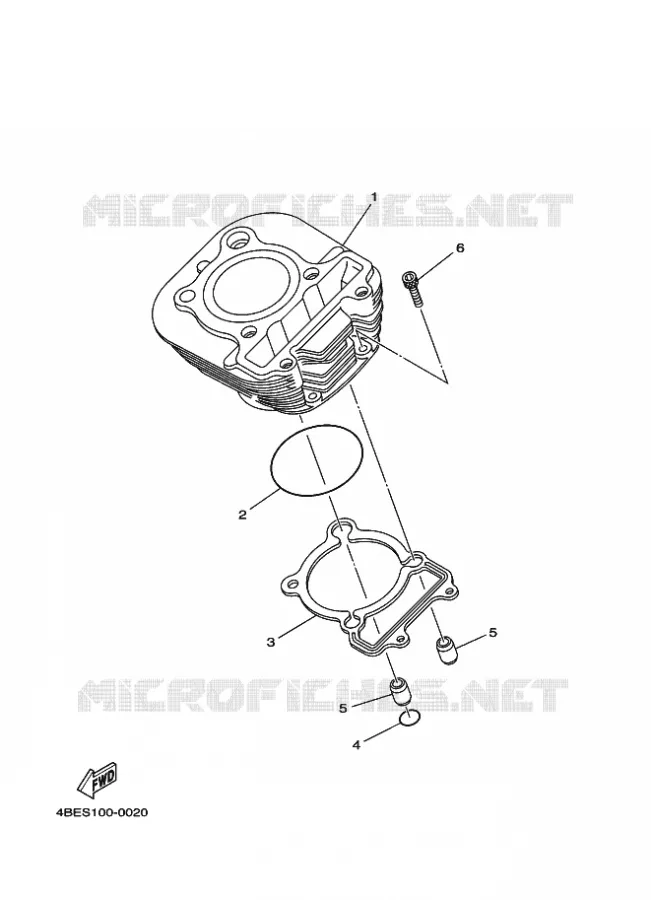 CYLINDRE Yamaha MOTO 230 2023 TTR  TT-R230P