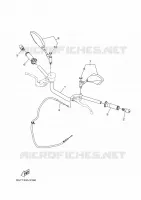 GUIDON ET CABLES pour Yamaha MT-10 SP de 2023