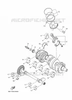 VILEBREQUIN / PISTON pour Yamaha MT-10 SP de 2023