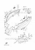 COUVERCLE LATERAL pour Yamaha BW'S 125 de 2023