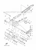 BRAS ARRIERE pour Yamaha XT 250 de 2022