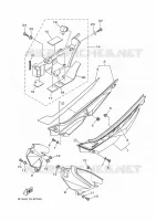COUVERCLE LATERAL pour Yamaha XT 250 de 2022