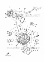 CULASSE pour Yamaha XT 250 de 2022