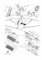 KIT PIECES D'ENTRETIEN pour Yamaha YZ 125 Monster Energy Yamaha Racing Edition de 2022
