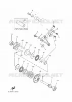 VALVE D'ECHAPPEMENT pour Yamaha YZ 125 Monster Energy Yamaha Racing Edition de 2022