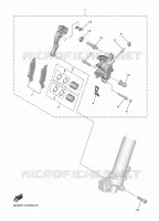 ETRIER DE FREIN AVANT pour Yamaha YZ 250 F de 2022