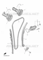 ARBRE A CAMES / CHAINE DE DISTRIBUTION pour Yamaha YZ 250 F de 2022