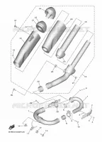 ECHAPPEMENT pour Yamaha YZ 250 F de 2022