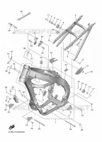 CADRE pour Yamaha YZ 250 F de 2022