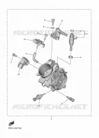 ADMISSION 2 pour Yamaha YZ 250 F de 2022
