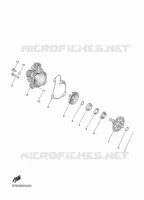 POMPE A EAU / DURITES pour Yamaha YZ 250 FX de 2022