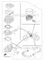 KIT PISTON pour Yamaha YZ 250 FX de 2022