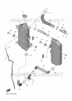 RADIATEUR / DURITES pour Yamaha YZ 250 FX de 2022