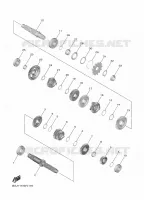 TRANSMISSION pour Yamaha YZ 250 FX de 2022