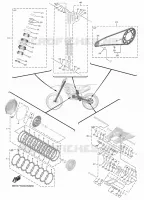 KIT PIECES D'ENTRETIEN pour Yamaha YZ 250 FX de 2022