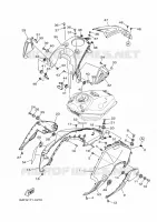 RESERVOIR A ESSENCE 2 pour Yamaha MT-07 de 2022