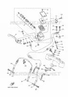 MAITRE CYLINDRE DE FREIN AVANT pour Yamaha MT-07 de 2022
