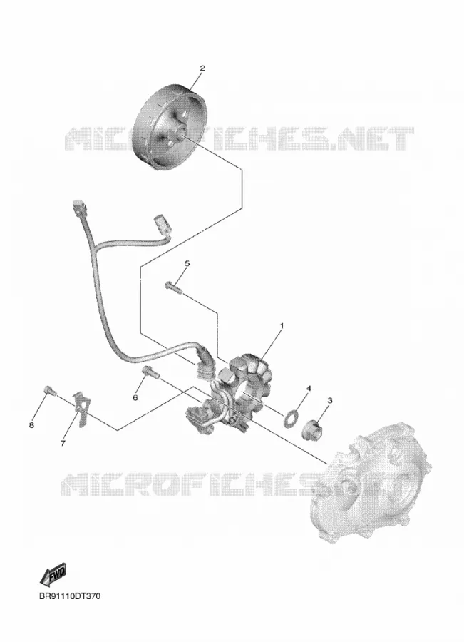 ALLUMAGE Yamaha MOTO 450 2022 WRF  WR450FN