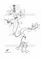 MAITRE CYLINDRE DE FREIN AVANT pour Yamaha XSR 900 de 2022