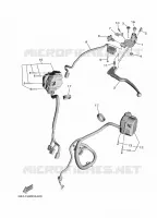 COMMODO / LEVIER pour Yamaha XSR 900 de 2022